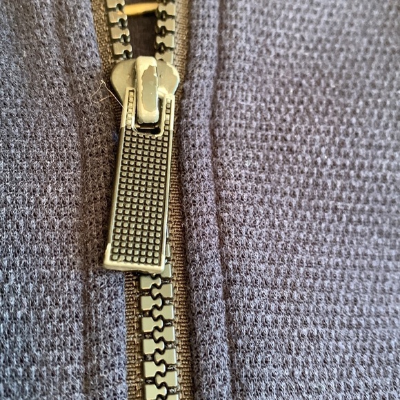 Men’s Calvin Klein Waffle Knit Zip Up Sweater Jacket with Arm Pocket Size XL - Picture 4 of 12